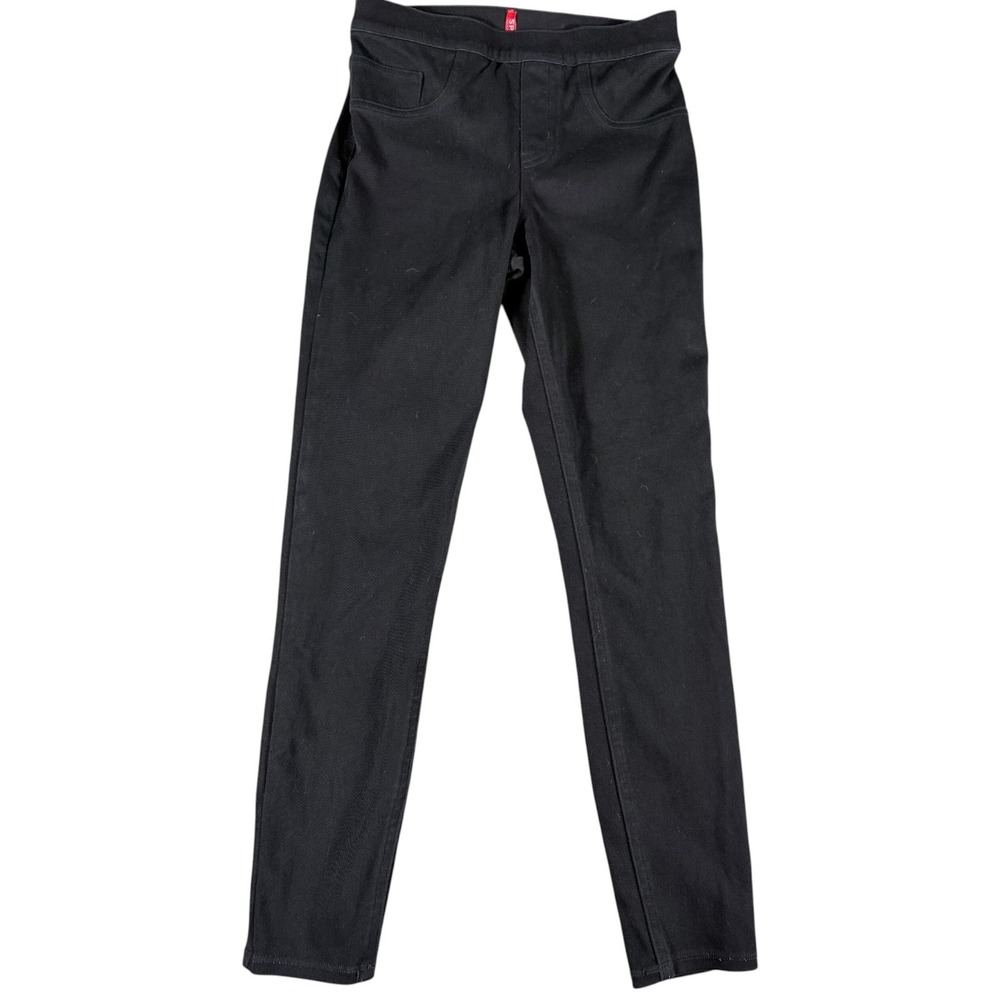 Spanx Leggings Women Small Black Premium Stretch Tapered Workwear Casual